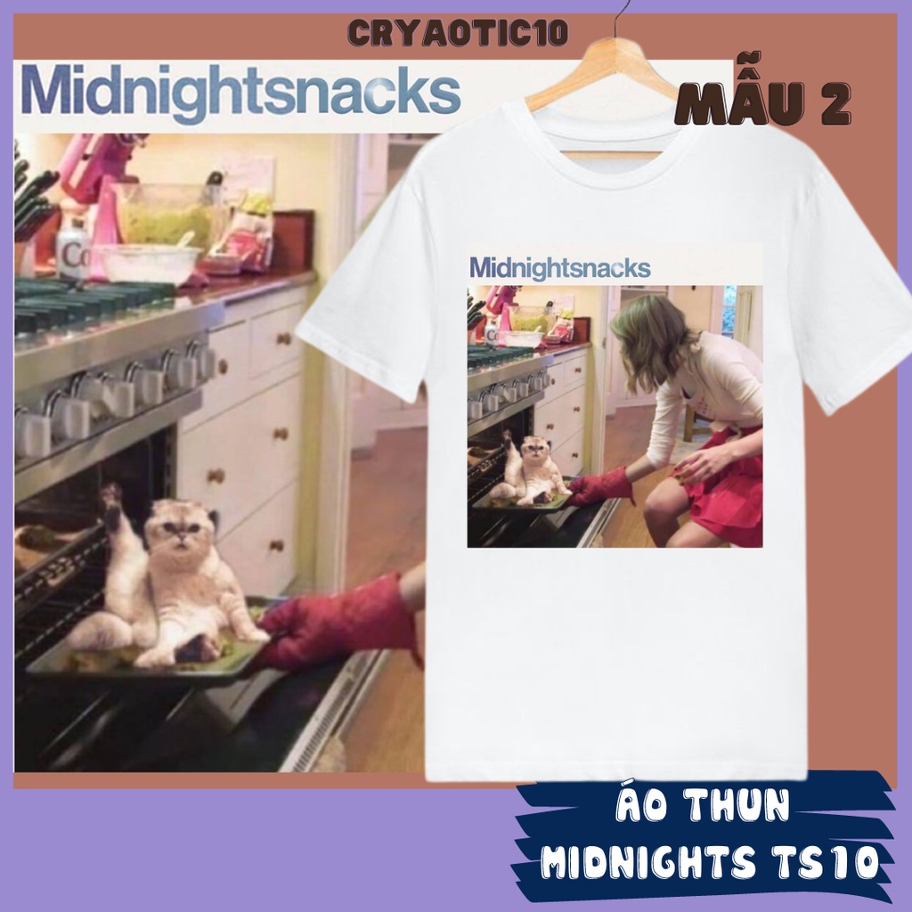Áo thun Midnights Taylor Swift Jesus TS10 thun cotton unisex cryaotic10