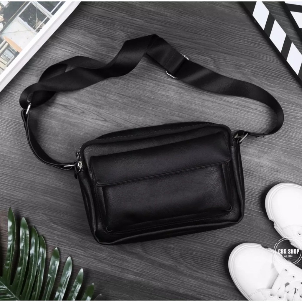 TÚI ĐEO CHÉO UNISEX MESSBAG DA PU (PHONG CÁCH THỜI TRANG TRẺ ĐẸP)