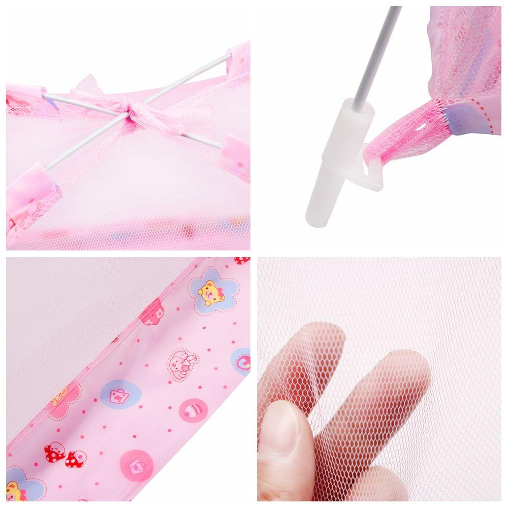 RAINBOW Màn Chụp Chống Muỗi / Côn Trùng Có Thể Gấp Gọn Tiện Dụng Cho Bé
