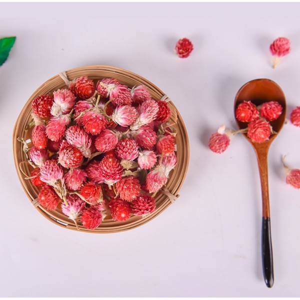 Hoa Cúc Bách Nhật Hồng Tự Nhiên Sấy Khô - Nguyên Liệu Làm Nến Thơm, Handmade