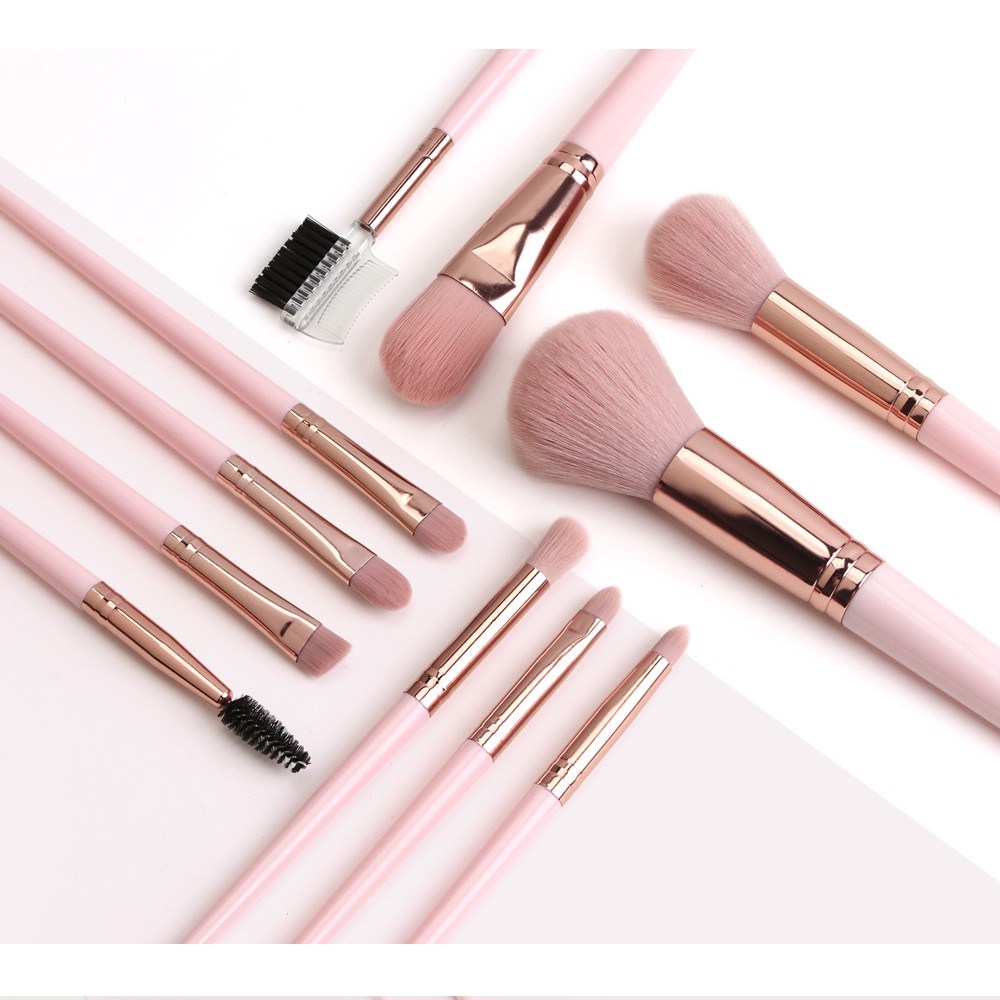 11PCS Set Cọ trang điểm/bộ cọ trang điểm cá nhân set cọ trang điểm Cọ trang điểm đánh phấn mắt chất lượng cao，Cọ Trang Điểm Lông Siêu Mềm Thiết Kế Nhỏ Gọn Dùng Đánh Phấn Mắt MAGEFY Makeup Brushes Set