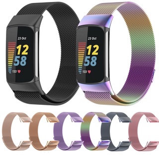 Dây đeo inox Milanese cho đồng hồ thông minh Fitbit Charge 5