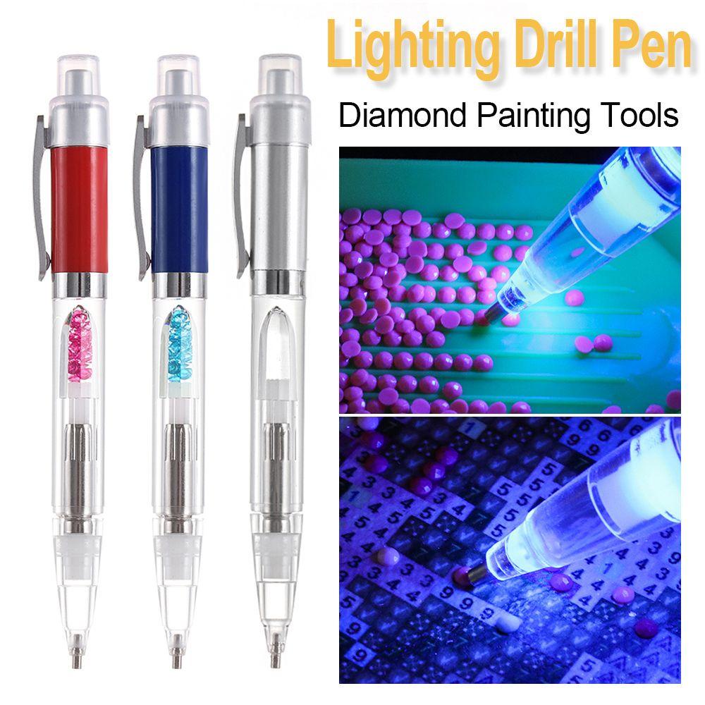 ME Bút Thêu Tranh Chữ Thập Có Đèn Chiếu Sáng