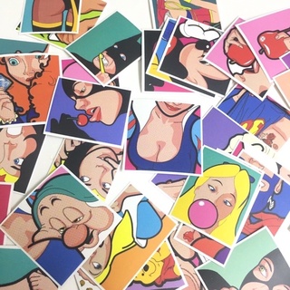 Sticker cartoon dán trang trí planer, srapbook....size nhỏ 3-5cm