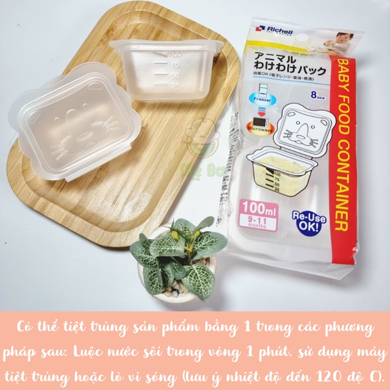 KHAY/HỘP TRỮ ĐÔNG NHẬT CHO BÉ