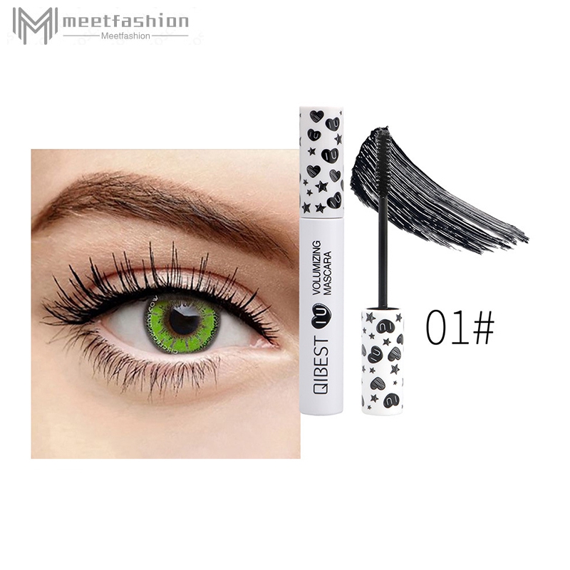 Màu Sắc (Hàng Mới Về) Mascara Uốn Cong Làm Dài Lông Mi Không Nở Phong Cách Nhật Bản