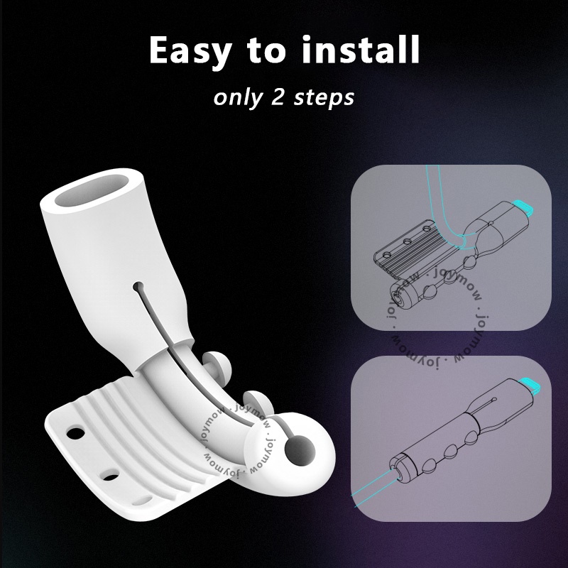 Mobile Set 2 Phụ Kiện Bảo Vệ Dây Cáp Sạc Điện Thoại Bằng Silicon Mềm Dành Cho Ip Android