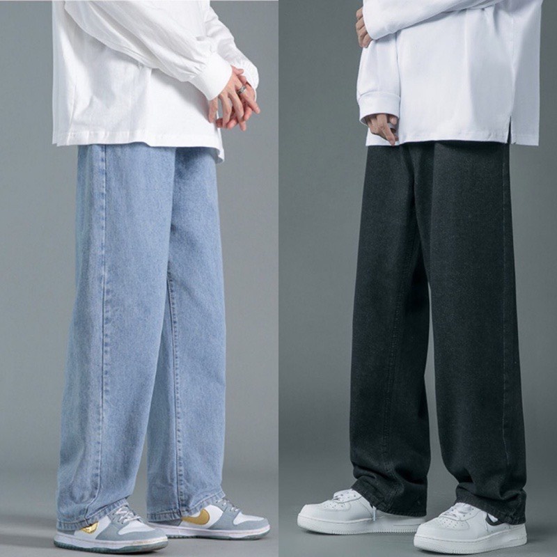 [Giá Sỉ] Quần Jeans Baggy ống suông Nam Chất liệu Co dãn Cao cấp 277 Trẻ trung cực hot | BigBuy360 - bigbuy360.vn