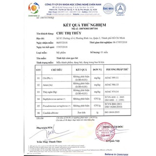 Tinh bột cám gạo lứt