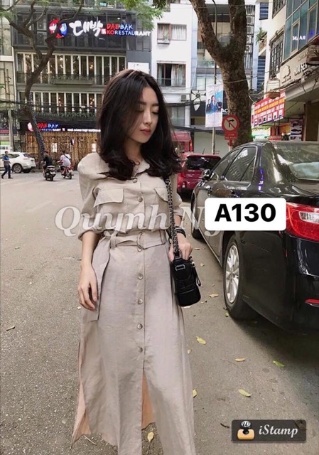 VÁY SƠ MI MIDI ZARA AUTH FULLTAG TÚI HÃNG