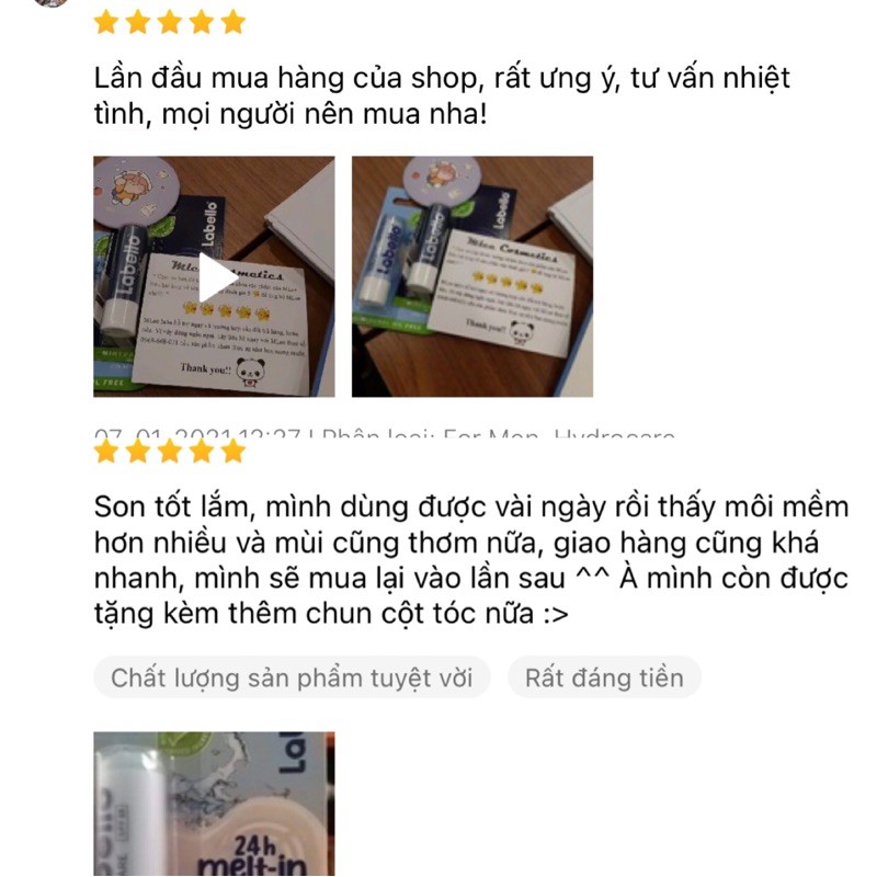 [HÀNG ĐỨC] Son dưỡng môi cao cấp Labello (Hình thật 100% Auth) | BigBuy360 - bigbuy360.vn
