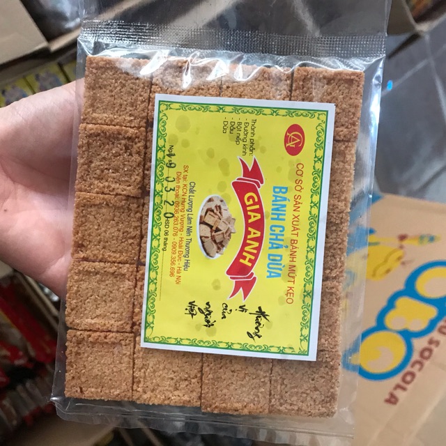 Sỉ 10 túi đặc sản bánh chả dừa GIA ANH