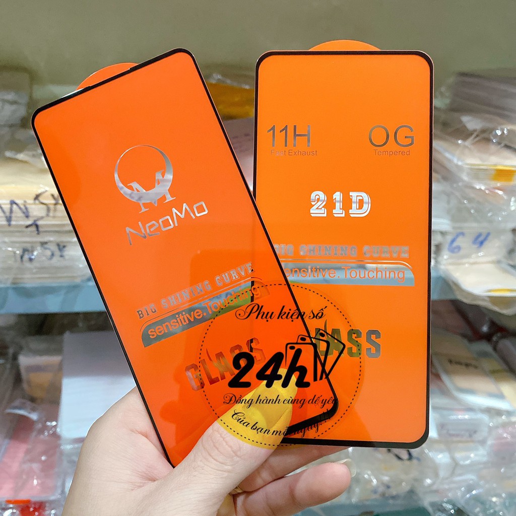 Combo Kính cường lực Xiaomi Redmi Note 10 / Redmi Note 10 Pro full màn hình + Dán bảo vệ camera nano