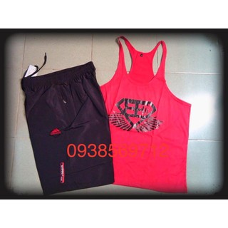 Áo ba lỗ logo chữ BE in