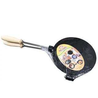 Khuôn nướng bánh kẹp tàn ong gang chống dính Vạn Lợi Dragon loại 18cm