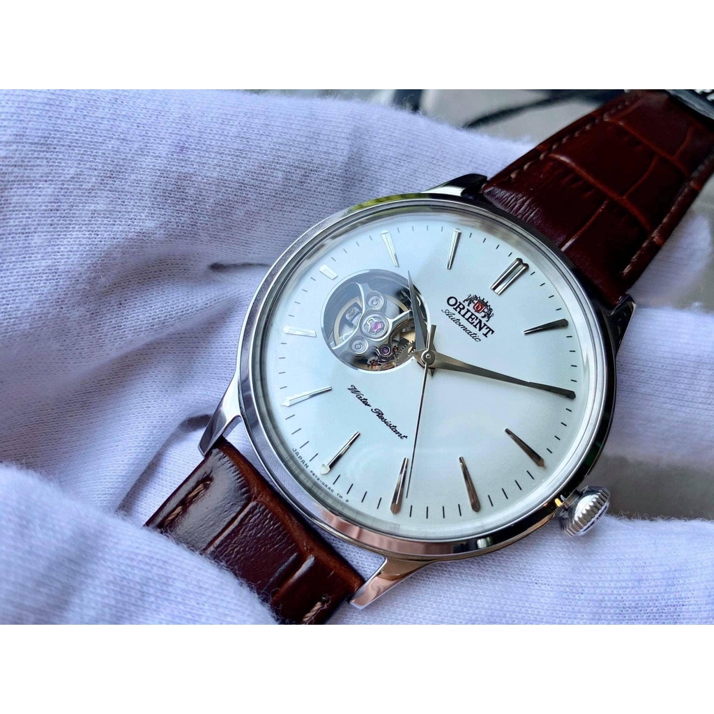 Đồng Hồ Nam ORIENT AUTOMATIC OPEN HEART RA-AG0002S10B Chính Hãng Tặng Dây Da Cao Cấp