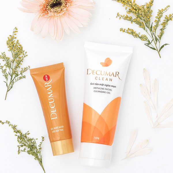 [Mã FMCGMALL -8% đơn 250K] Decumar Clean 100gr Sữa rửa mặt dạng Gel Ngừa mụn sáng da. | BigBuy360 - bigbuy360.vn