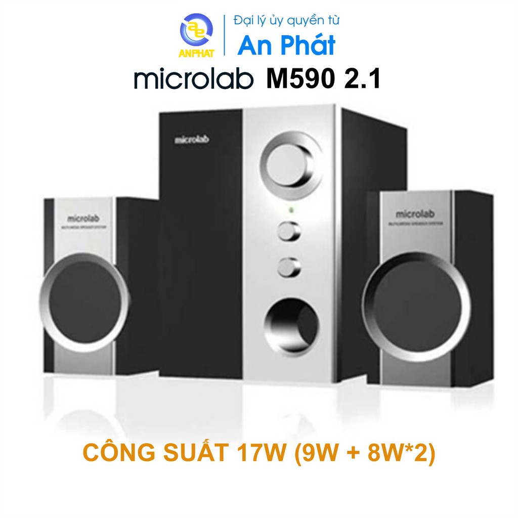 Loa máy tính Microlab M590 2.1 Đen