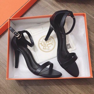 [Giày giá sỉ] Giày cao gót I Sandal cao gót quai mảnh 9p dễ đi đơn giản chanh xả