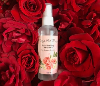 Nước hoa hồng handmade (toner)