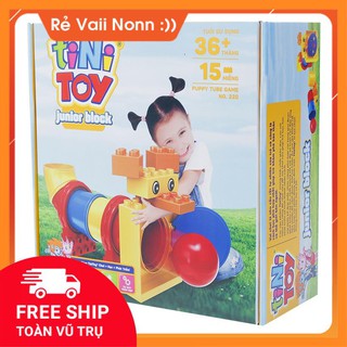Đồ chơi lắp ráp Junior Block Puppy TubeGame 220