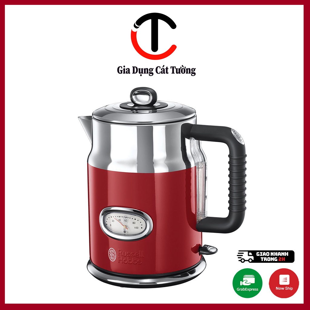 Ấm Siêu Tốc Russell Hobbs Kettle 2167070 Dung Tích 1.7L Hàng Chính Hãng