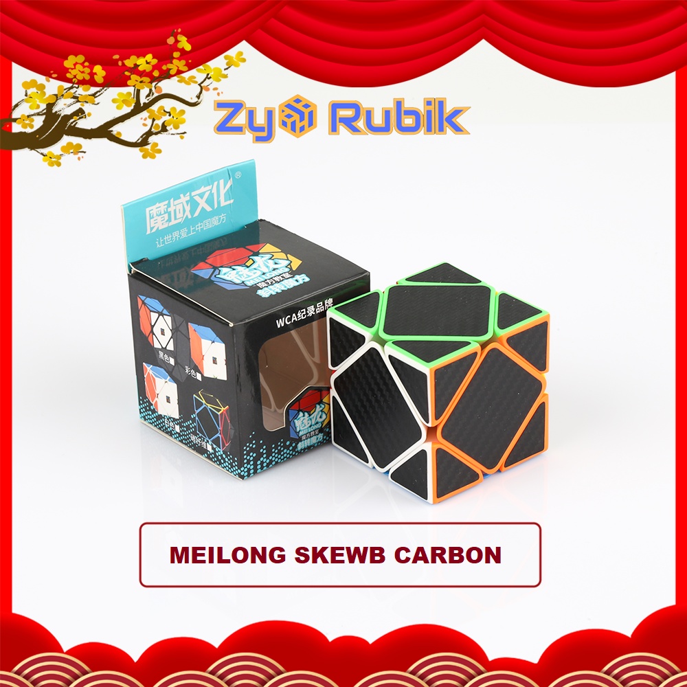 Rubik Skewb Carbon MoYu MeiLong MFJS Biến Thể - ZyO Rubik