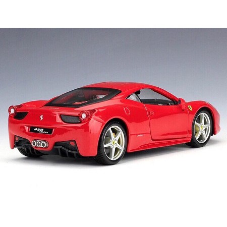 MÔ HÌNH KIM LOẠI XE Ô TÔ ]FERRARI 458 ITALIA 1:24 [Red]