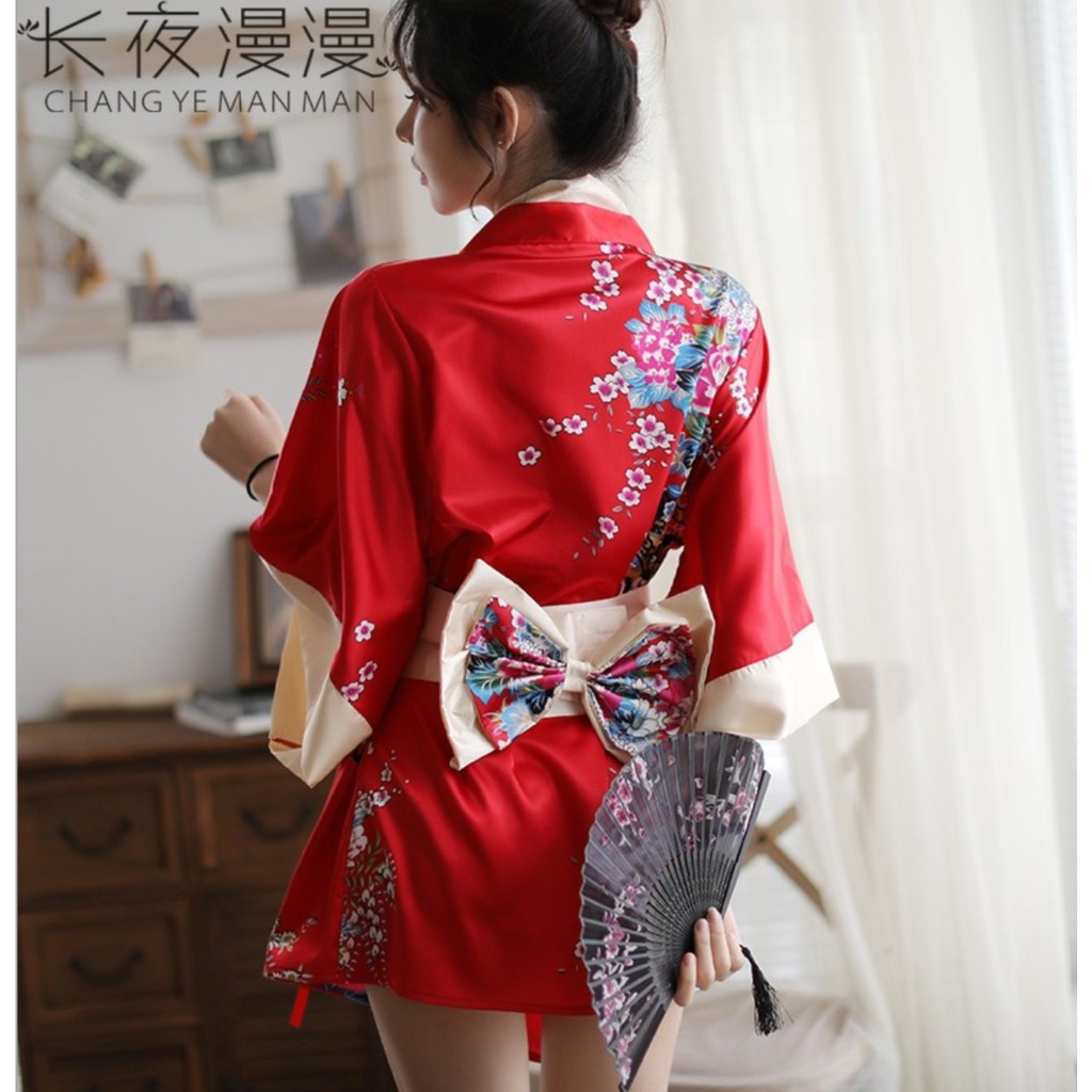 Cosplay Kimono cao cấp Nhật Bản không kèm quạt 1306 CP14