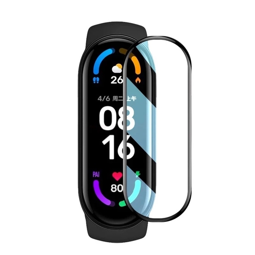 Kính Cường Lực 9d Bảo Vệ Màn Hình Đồng Hồ Xiaomi Mi Band 6 6