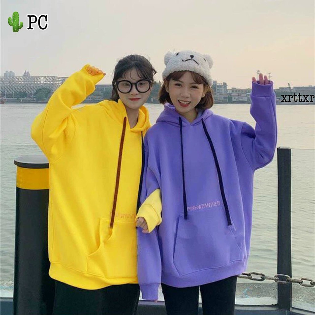 ÁO KHOÁC HOODIE NỮ CÓ NÓN THÊU HÌNH DỄ THƯƠNG