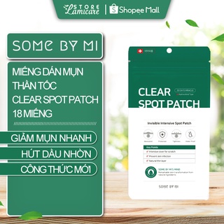 Miếng dán mụn thần tốc Some by mi clear spot patch 18 miếng