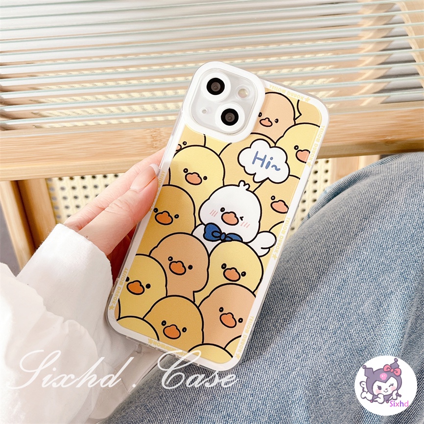 Ốp Lưng Điện Thoại cho Redmi 10C 12C 11A 10A 10 Note 12 11 11s 10 9 8 7Pro 9T 9C 9A 9 A2 A1 Xiaomi 12 11 Lite 11T 10T Poco F3 M3 M4 F3 X3 X4Pro sixhd Ốp Điện Thoại Silicon Tpu Mềm Trong Suốt Họa Tiết Vịt Vàng Cho