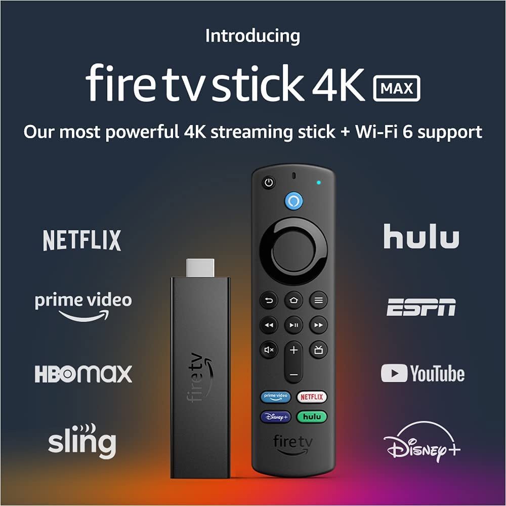 Amazon Fire TV 4K Max kèm Điều khiển giọng nói Alexa mới