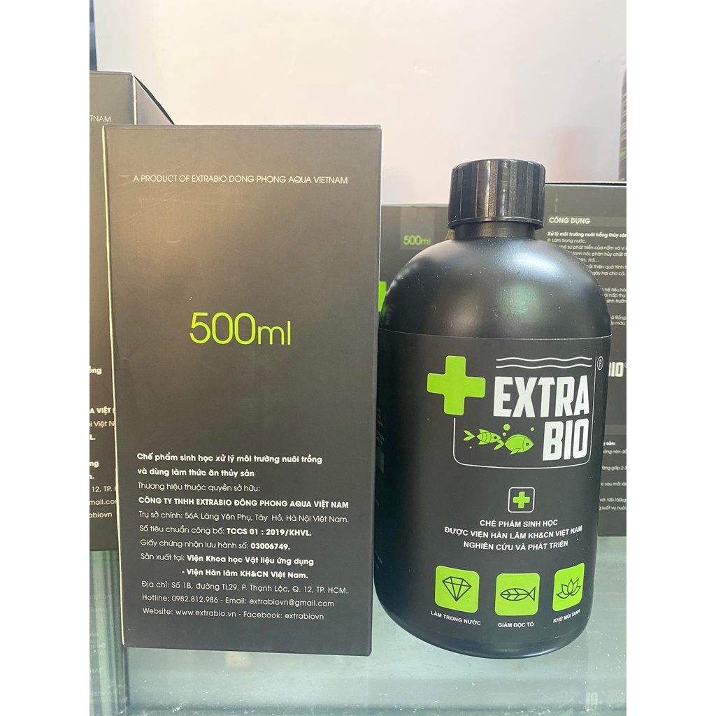 Vi Sinh Bể Cá ExtraBio - Lọ 500ml