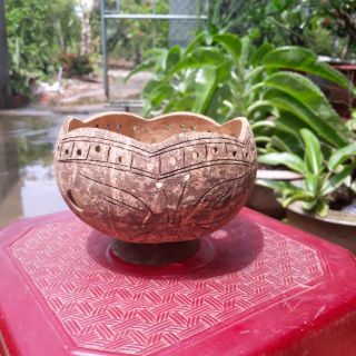 Chậu Gáo Dừa miệng kiểu có đế