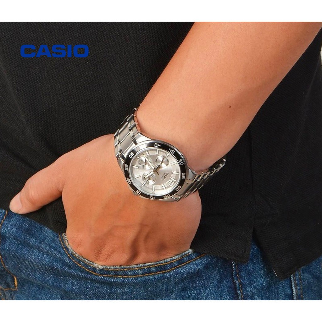 Đồng hồ nam CASIO MTP-1300D-7A1VDF chính hãng - Bảo hành 1 năm, Thay pin miễn phí