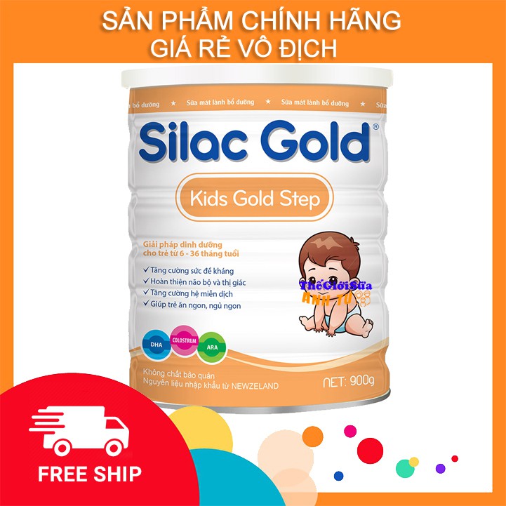 Sữa bột SILAC GOLD KIDS GOLD STEP 900G