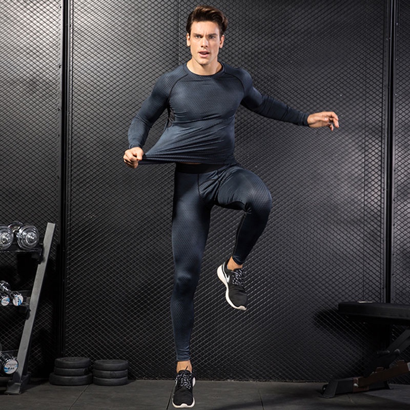 Set Đồ Thể Thao 2 Món Nén Khí Cho Nam