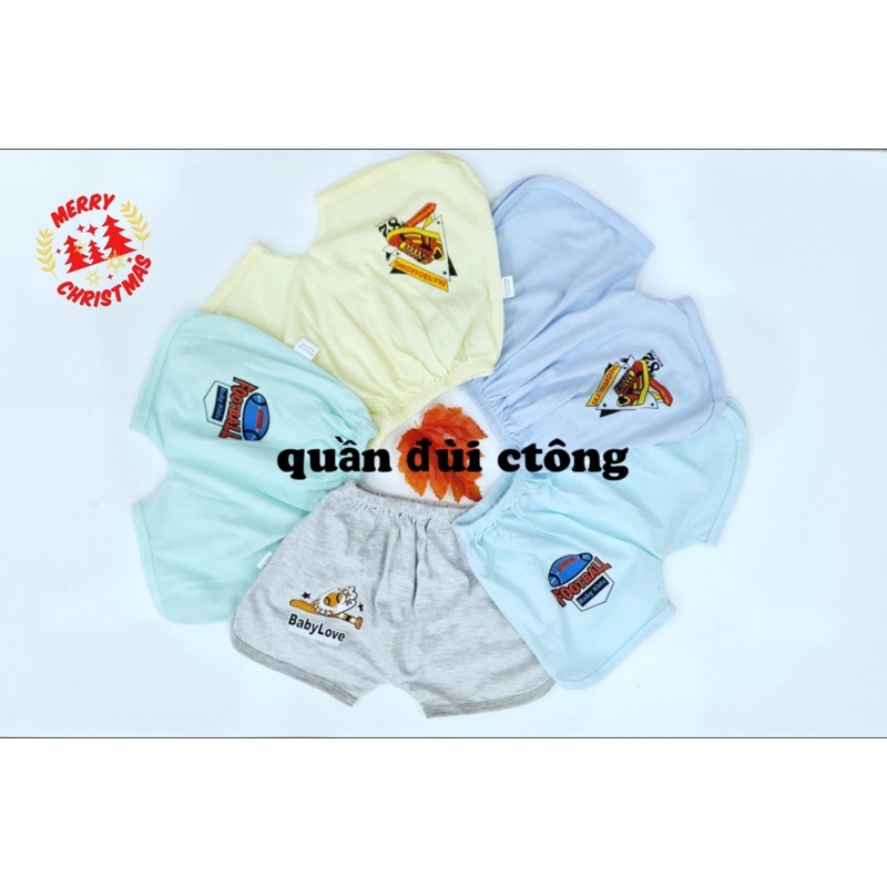 Set 5 quần đùi Minky Mom, Kwoo thun lạnh mềm mát cho bé