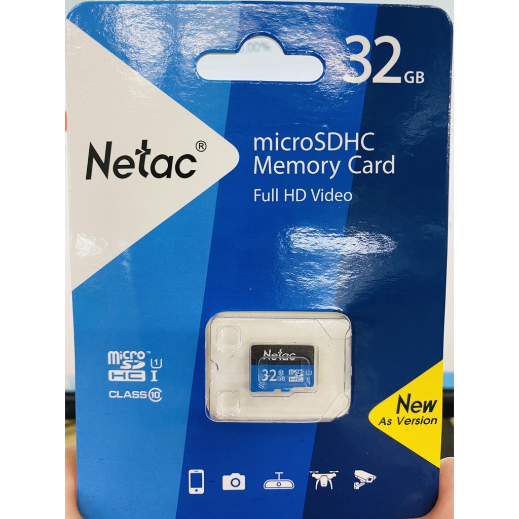 Thẻ Nhớ NETAC 32G Cho Camera
