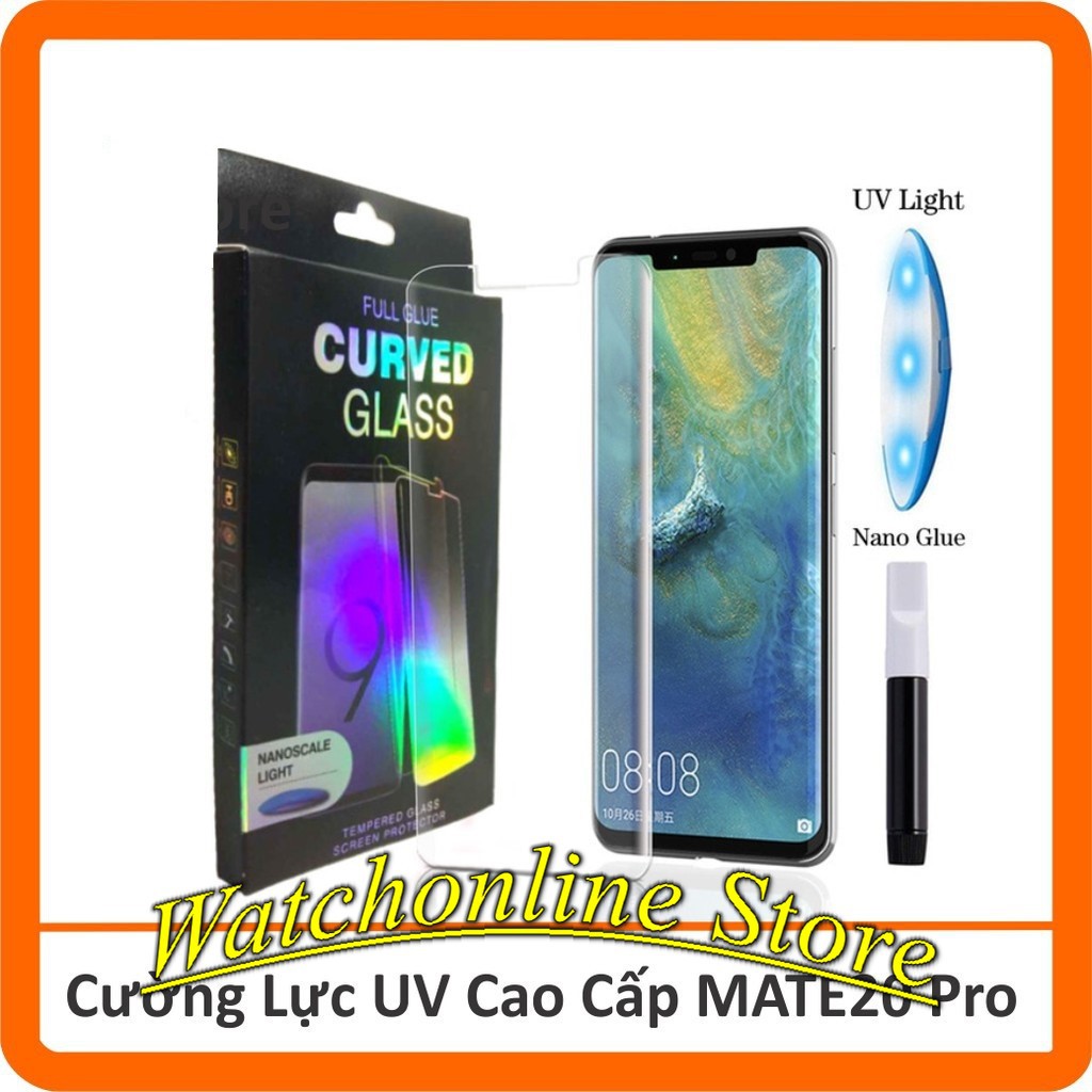 Cường lực keo UV cho Huawei Mate 20 Pro cảm ứng mượt mà