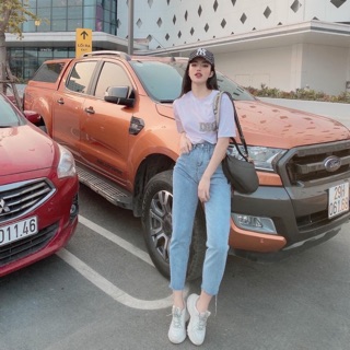 Quần jean 2 khuy