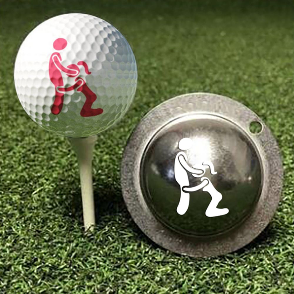 Dụng Cụ Đánh Dấu Bóng Golf Hỗ Trợ Luyện Tập Vui Nhộn