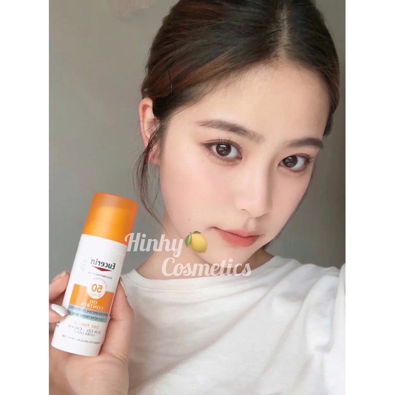 Kem Chống Nắng Kiềm Dầu Eucerin Sun Cream SPF 50+