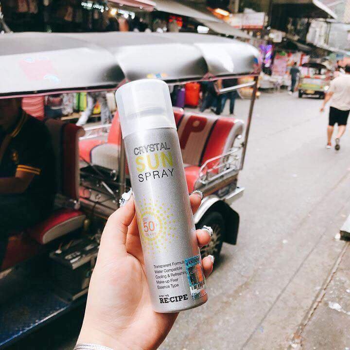 [Hàng Hàn Chính Hãng] KEM CHỐNG NẮNG DẠNG XỊT CRYSTAL SUN SPRAY SPF 50+ PA+++