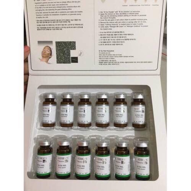 Thay da sinh học B-TOX PEEL Skin Renewal System (1 cặp)