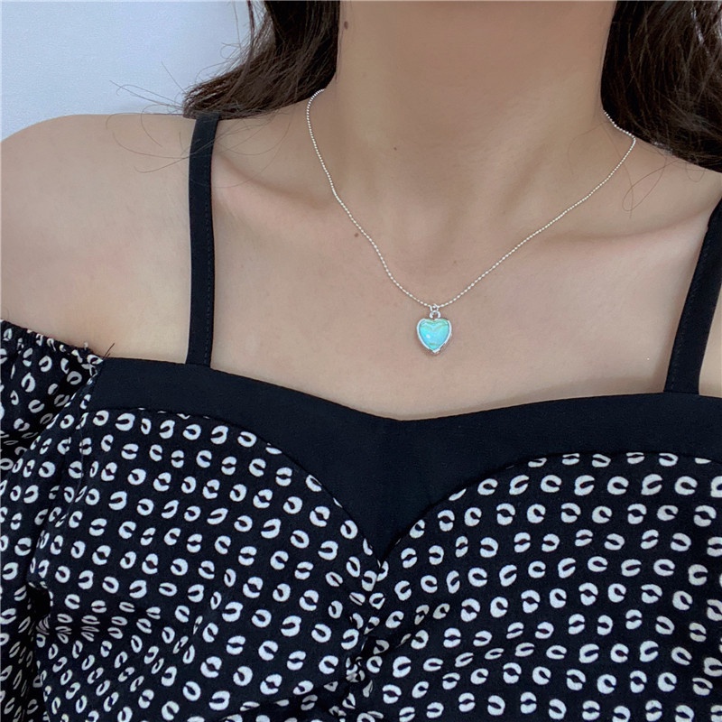 Dây Chuyền Mặt Hình Trái Tim Thời Trang 19A1220