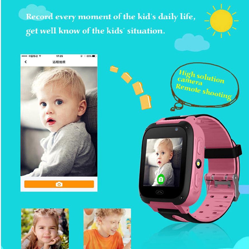 Đồng hồ thông minh cho trẻ em chống nước hỗ trợ gọi SOS Bluetooth chất lượng cao