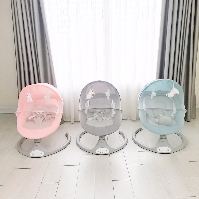 Nôi điện tự động Umoo cao cấp 2021 ( nôi đưa umoo)